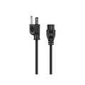 Monoprice Grounded Ac Power Cord 18AWG, 6 ft.Black 7688